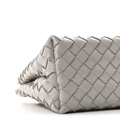 Bottega Veneta Nappa Intrecciato Small Andiamo Shoulder Bag Sterling 8 of 9