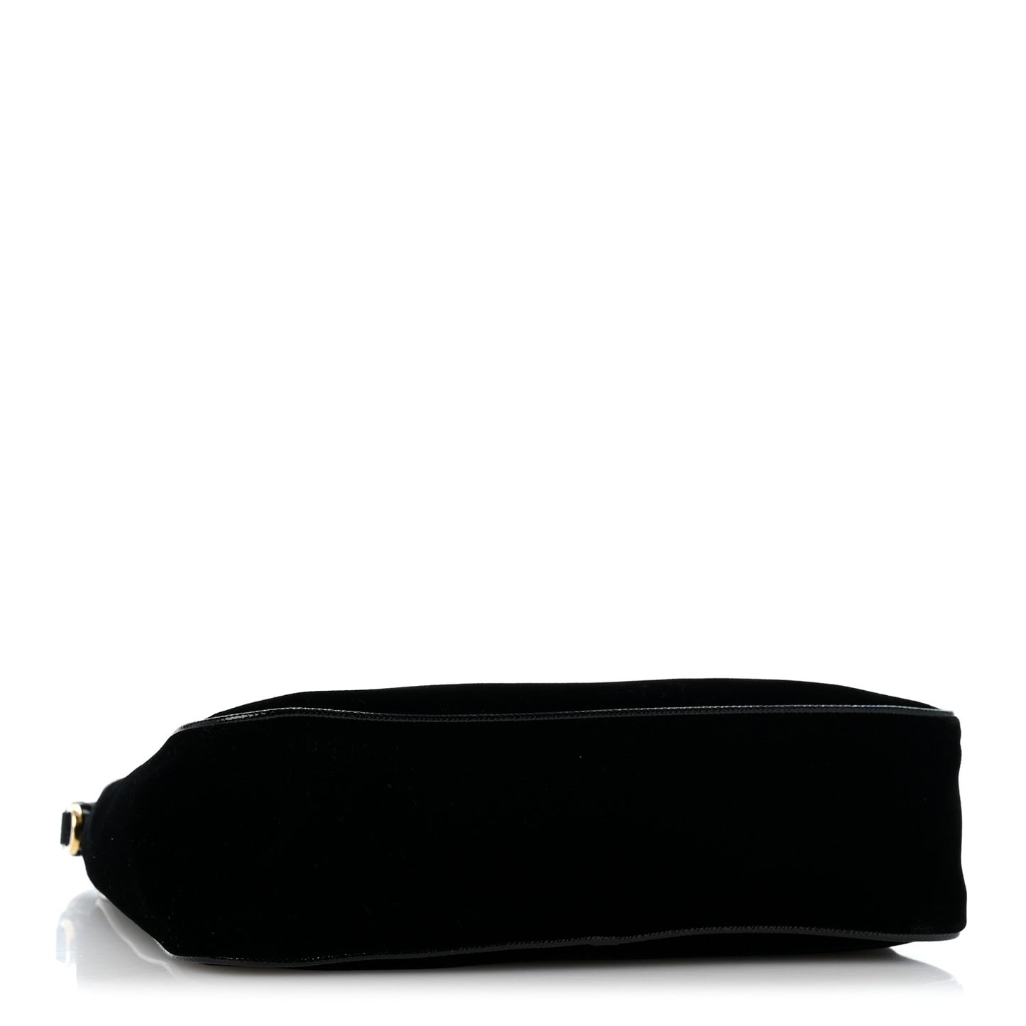 Velvet Nappa Mini Re-Edition Shoulder Bag Black