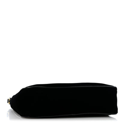 Prada Velvet Nappa Mini Re-Edition Shoulder Bag Black 4 of 11
