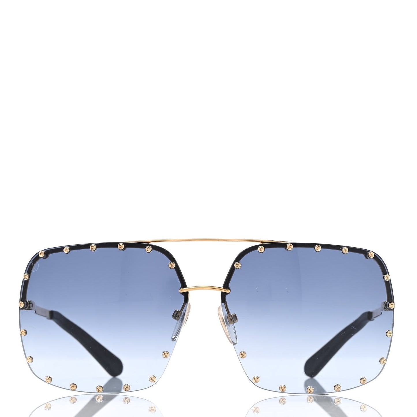 The Party Square Sunglasses Z2354W Blue