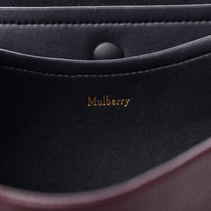 Mulberry Natural Grain Amberley Satchel Oxblood 6 of 9