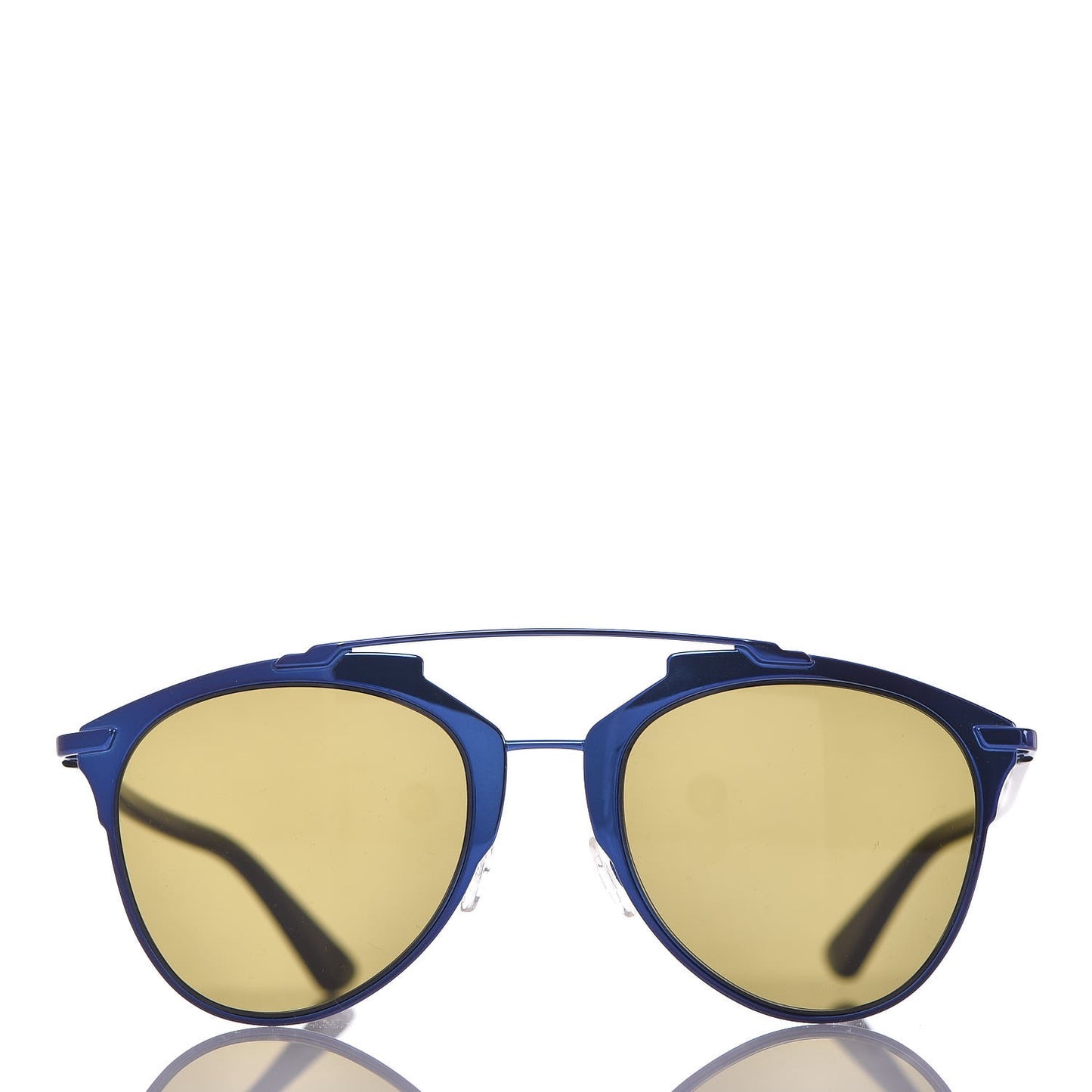Reflected Sunglasses Blue Black