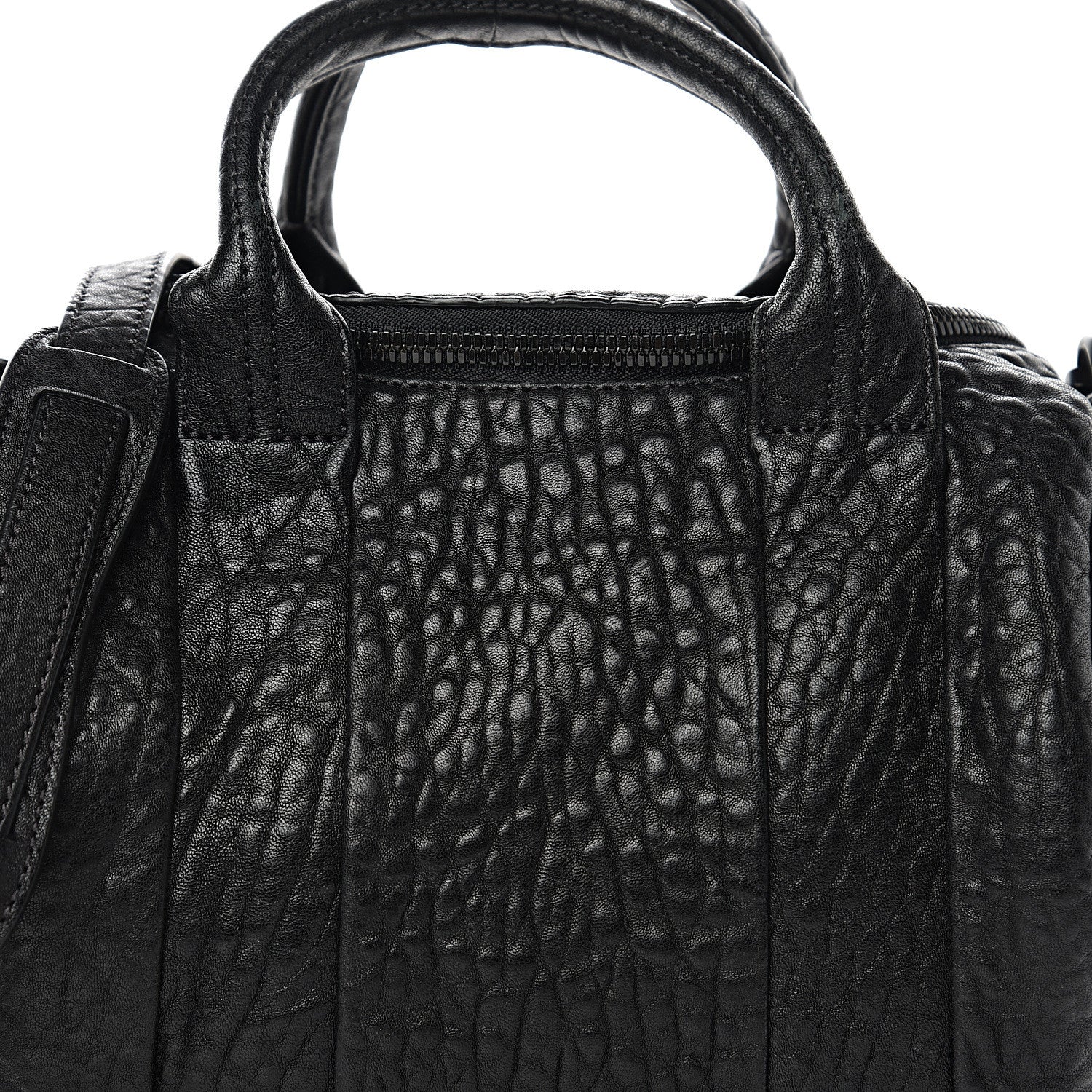 Alexander Wang Pebbled Lambskin Rockie Black Matte Black Hardware 8 of 8