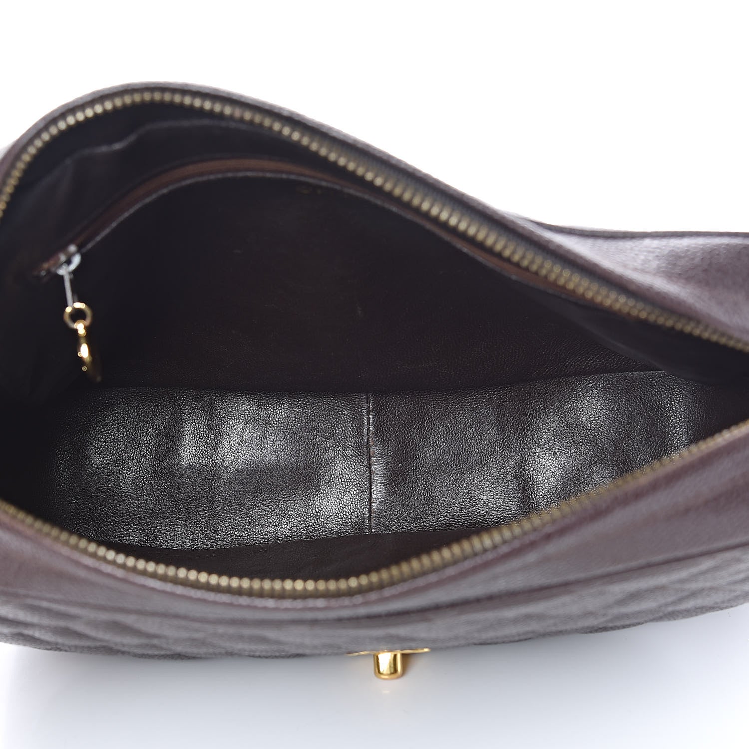 Chanel Caviar Quilted Flap Camera Case Brown 5 of 15