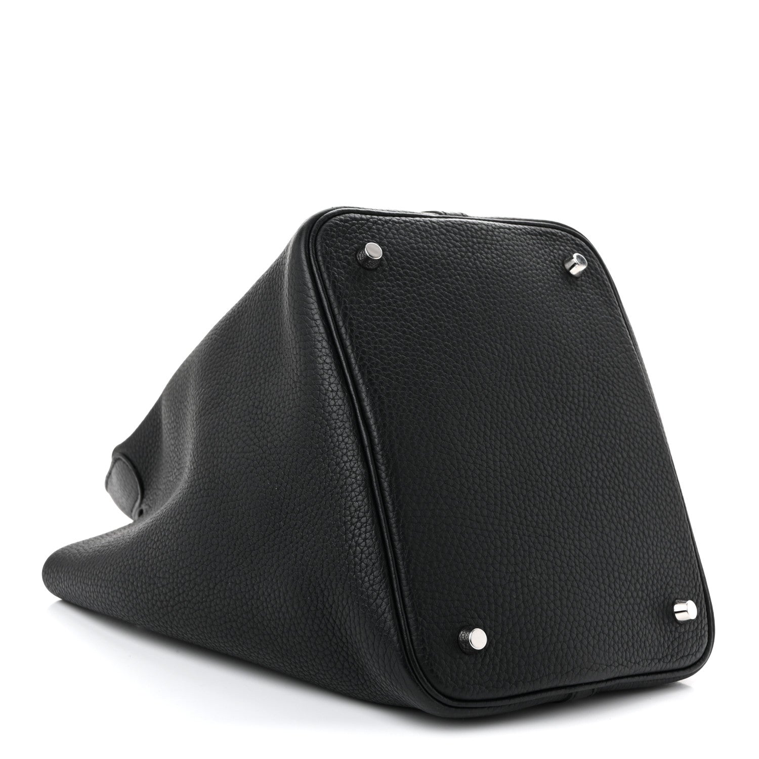 Hermes Taurillon Clemence Picotin Lock 22 MM Black 4 of 10