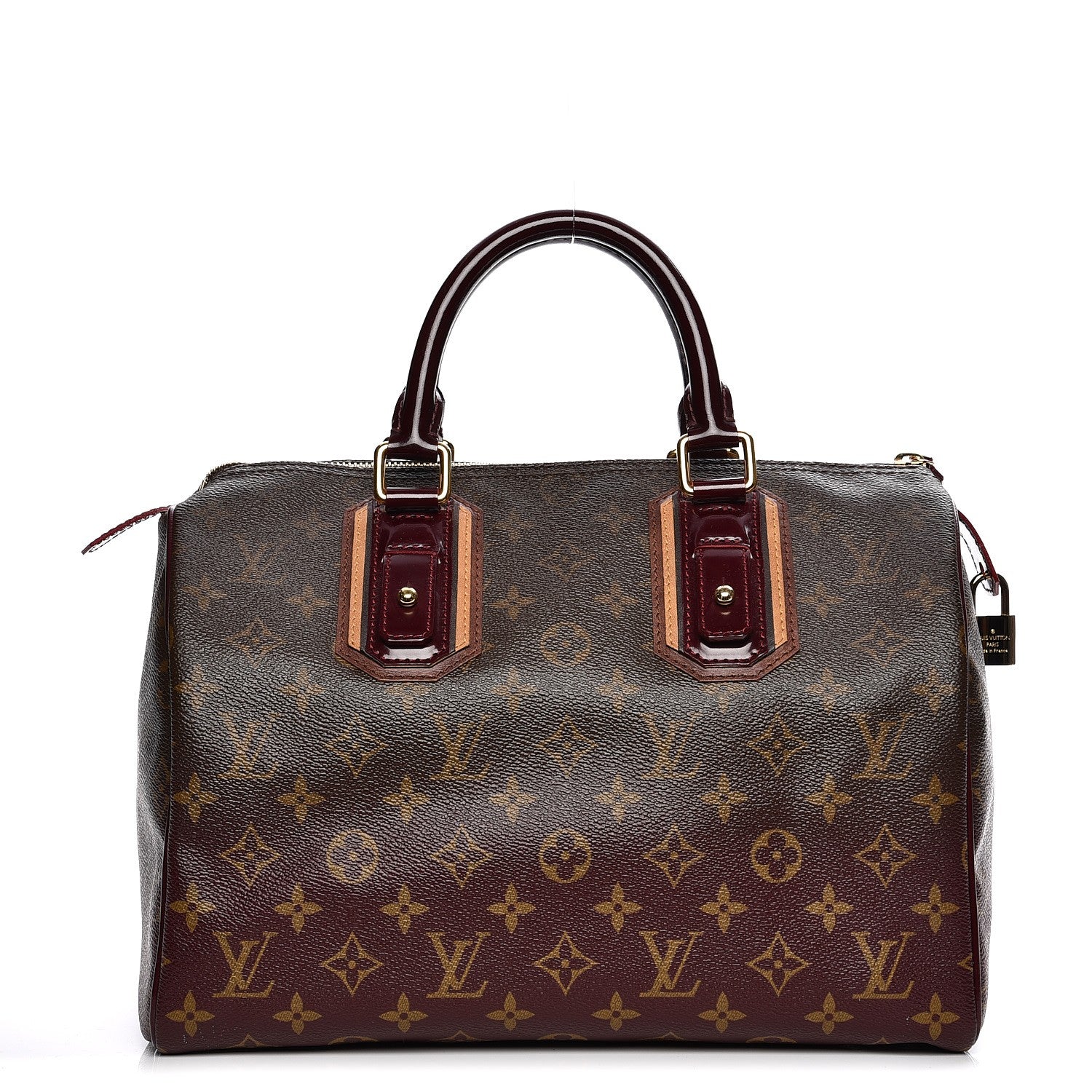Louis Vuitton Monogram Mirage Speedy 30 Bordeaux 1 of 10
