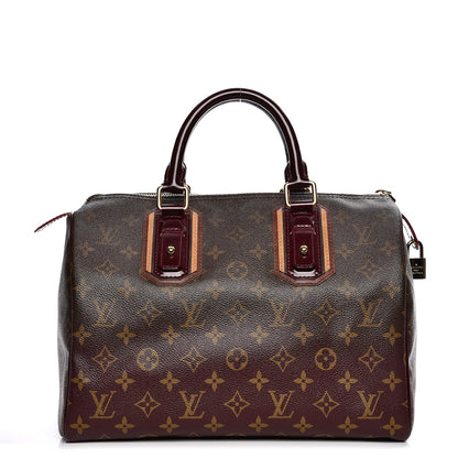 Louis Vuitton Monogram Mirage Speedy 30 Bordeaux 1 of 10