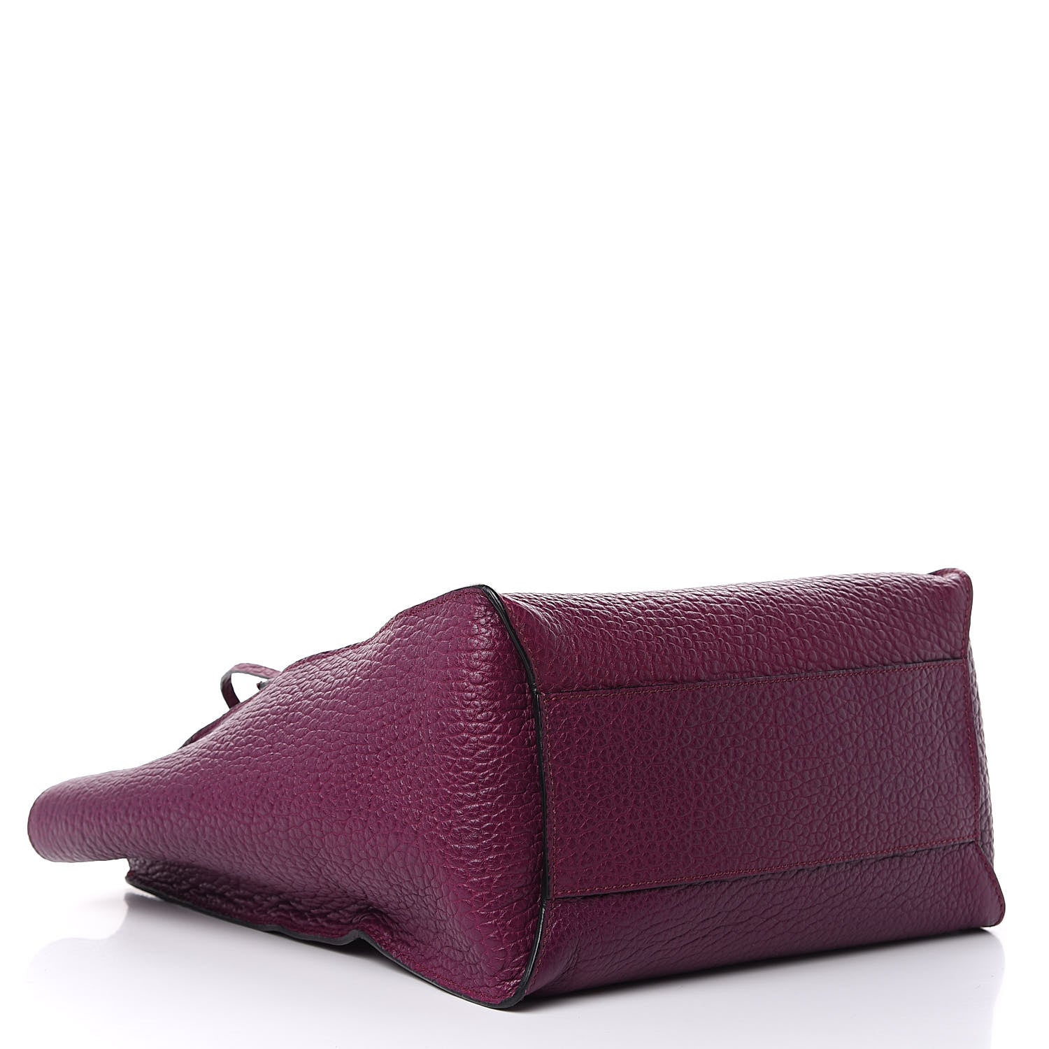 Burberry Heritage Grain Medium Woodbury Tote Damson Magenta 4 of 9