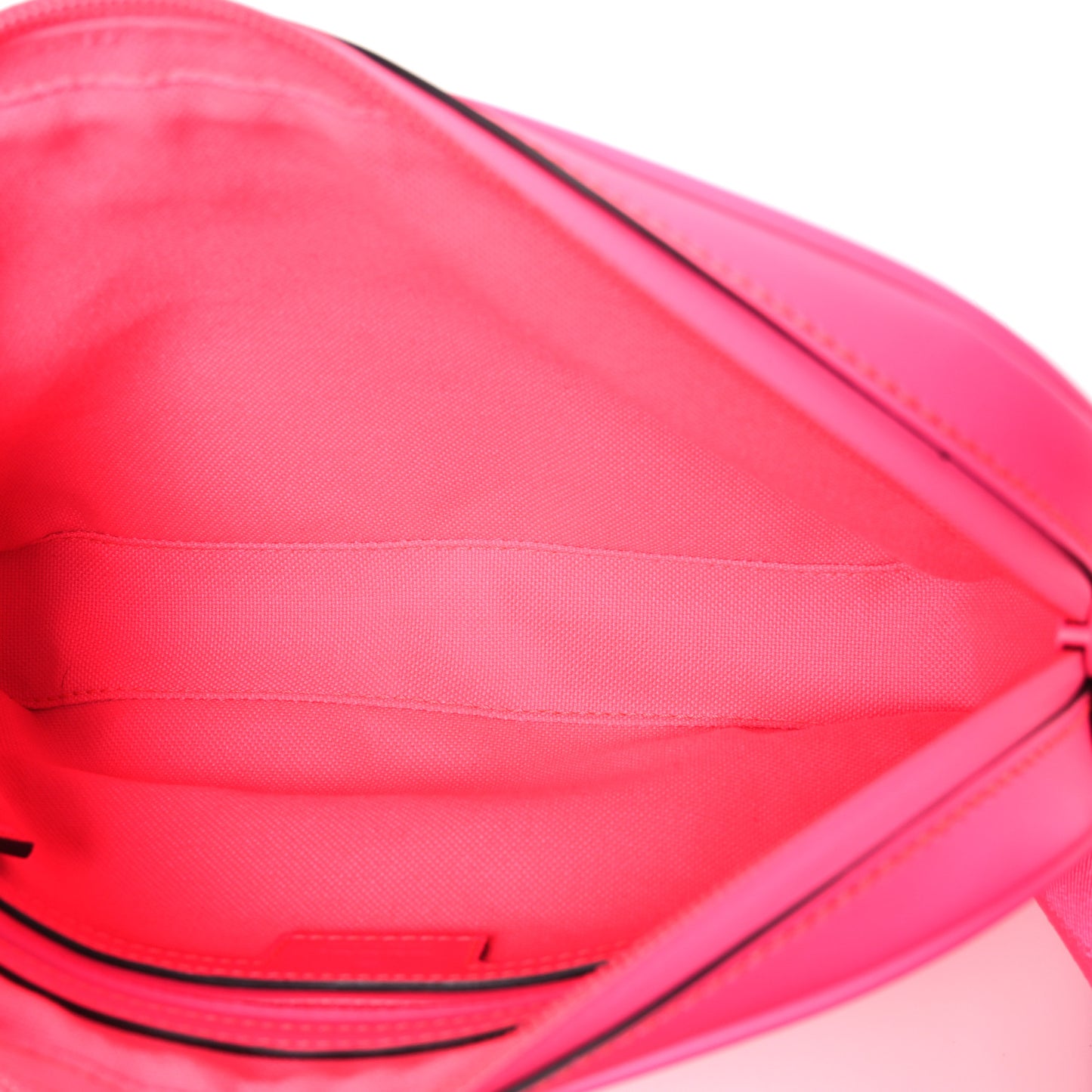 Rubber Effect Monogram GG Crossbody Bag Fluorescent Fuchsia
