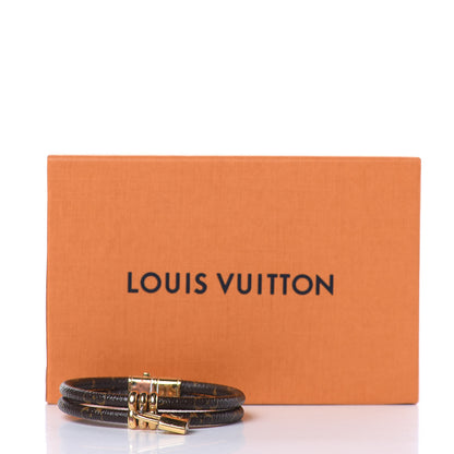 Louis Vuitton Monogram Keep It Twice Bracelet 19 6 of 6
