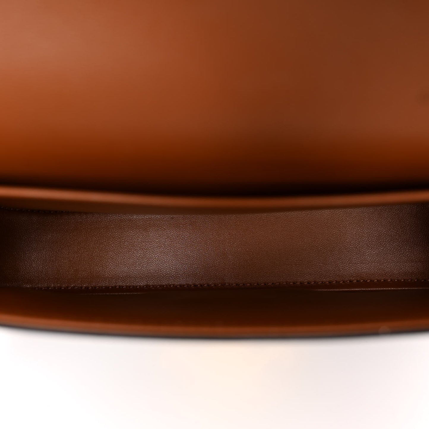 Canvas Calfskin Triomphe Shoulder Bag Tan