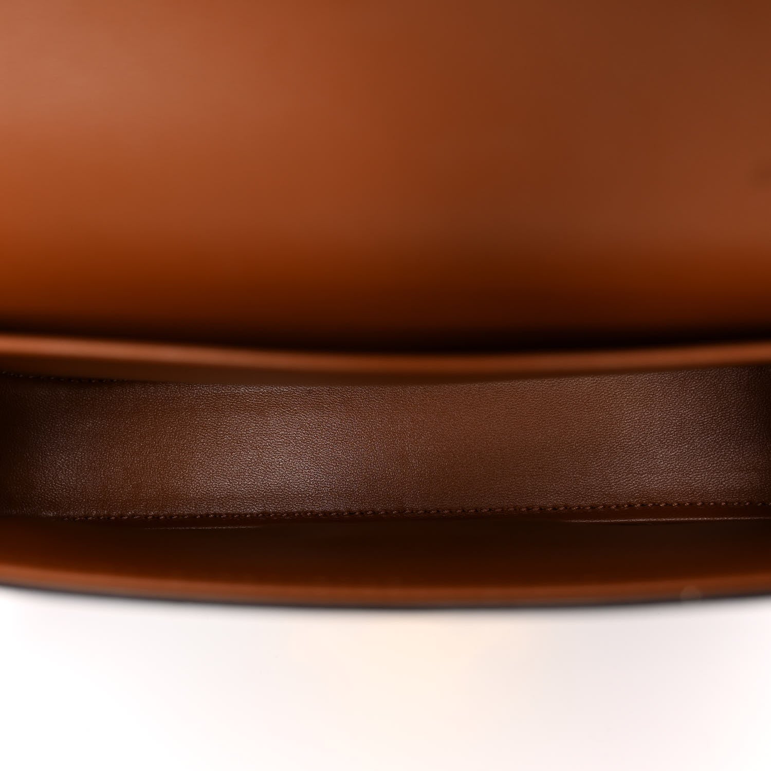 Celine Canvas Calfskin Triomphe Shoulder Bag Tan 5 of 13
