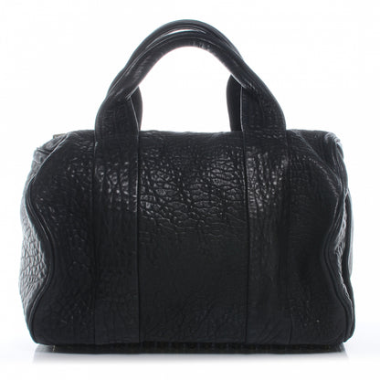 Alexander Wang Leather Rocco w Antique Brass Hardware Black 1 of 6