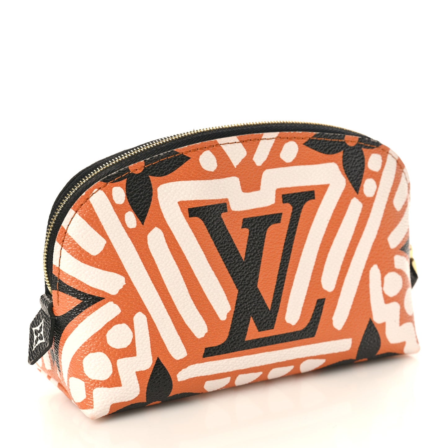 Monogram Giant Crafty Cosmetic Pouch Creme Caramel