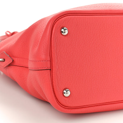 Hermes Taurillon Clemence Bolide 35 Rose Jaipur 10 of 12