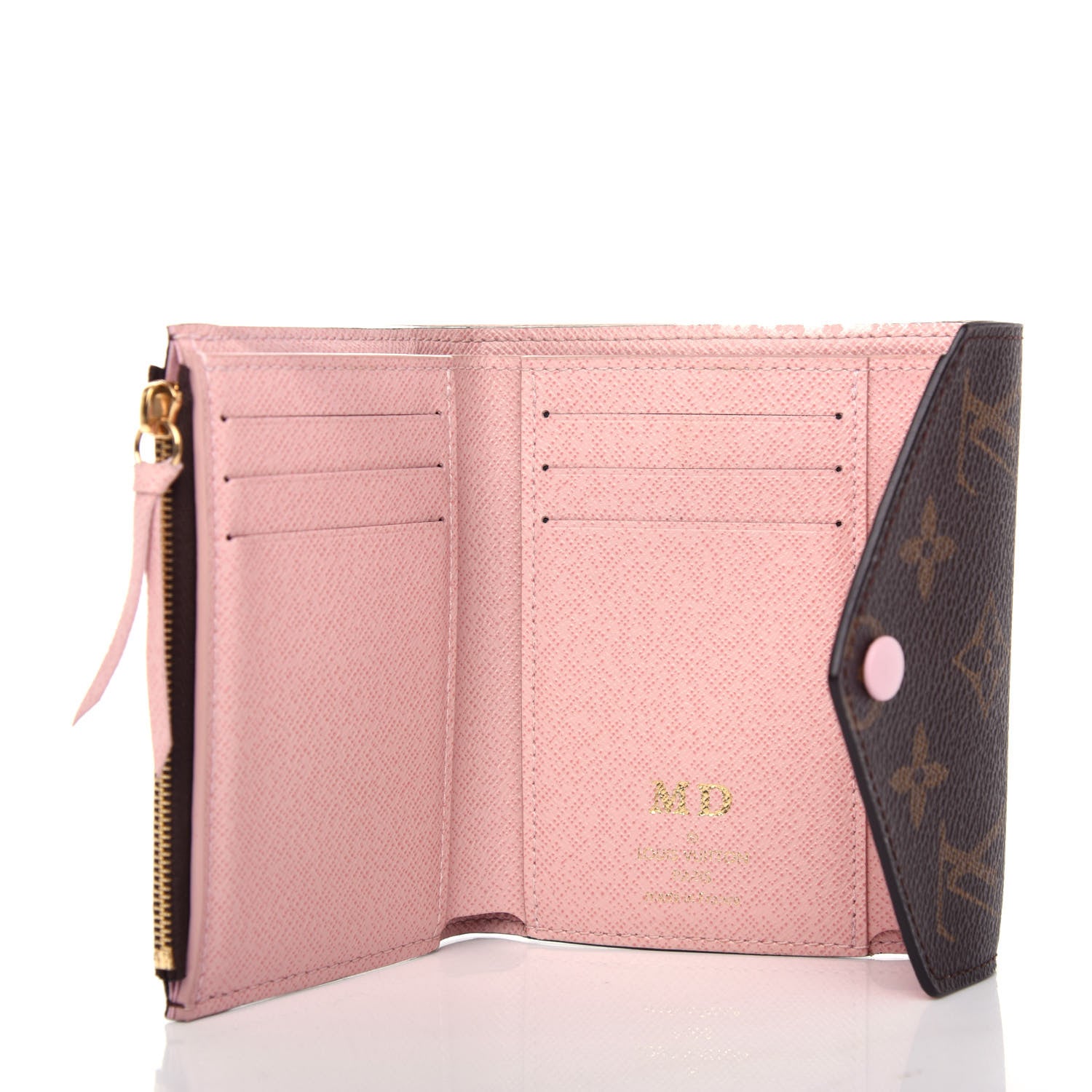 Louis Vuitton Monogram Victorine Wallet Rose Ballerine 5 of 7