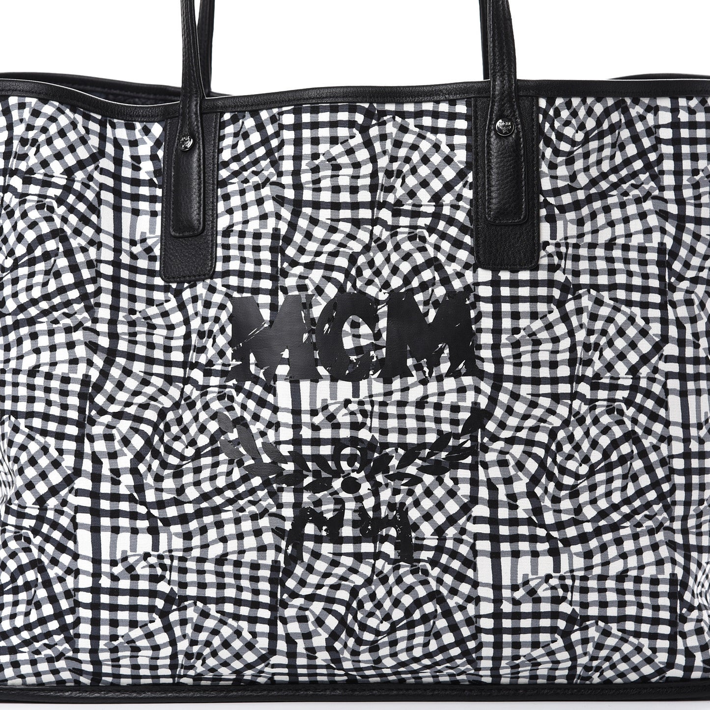 Visetos Large Liz Reversible Shopper Tote Black