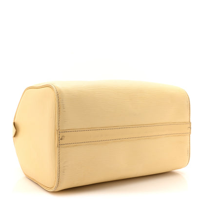 Louis Vuitton Epi Speedy 25 Ivory 4 of 16