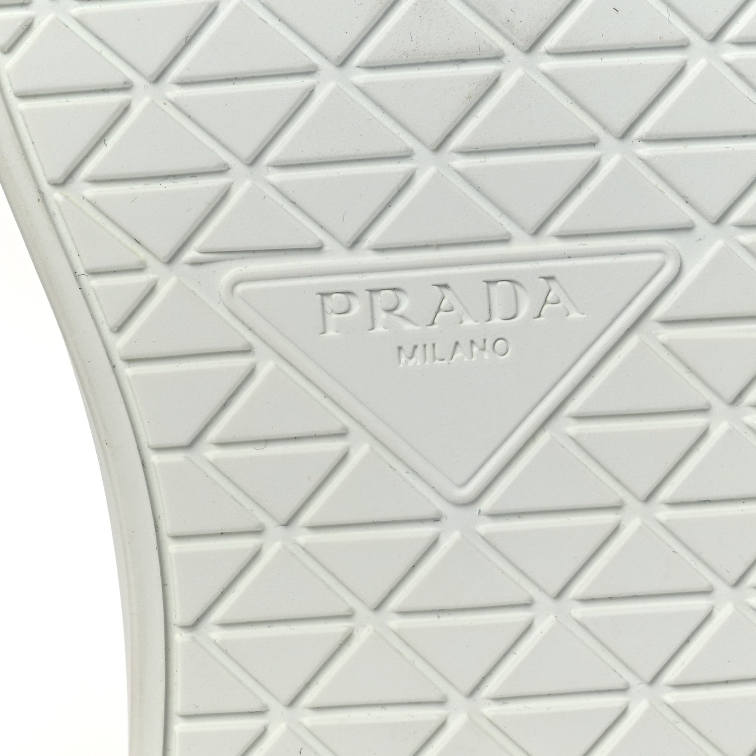 Prada Canvas Polka Dot Point Toe High Top Sneakers 37 White Black 8 of 11