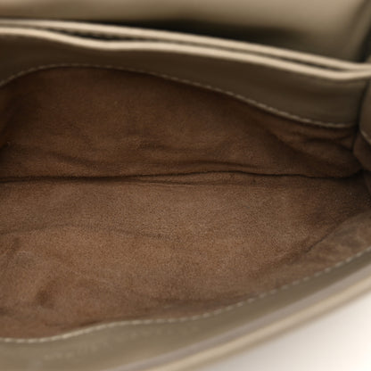Bottega Veneta Nappa Intrecciato Baby Olimpia Shoulder Bag Limestone 6 of 10