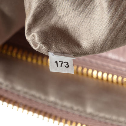 Miu Miu Vitello Shine Double Zip Tote Mughetto 9 of 9