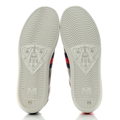 Gucci GG Supreme Monogram Womens Ace Low-Top Sneaker 41.5 Beige 5 of 9