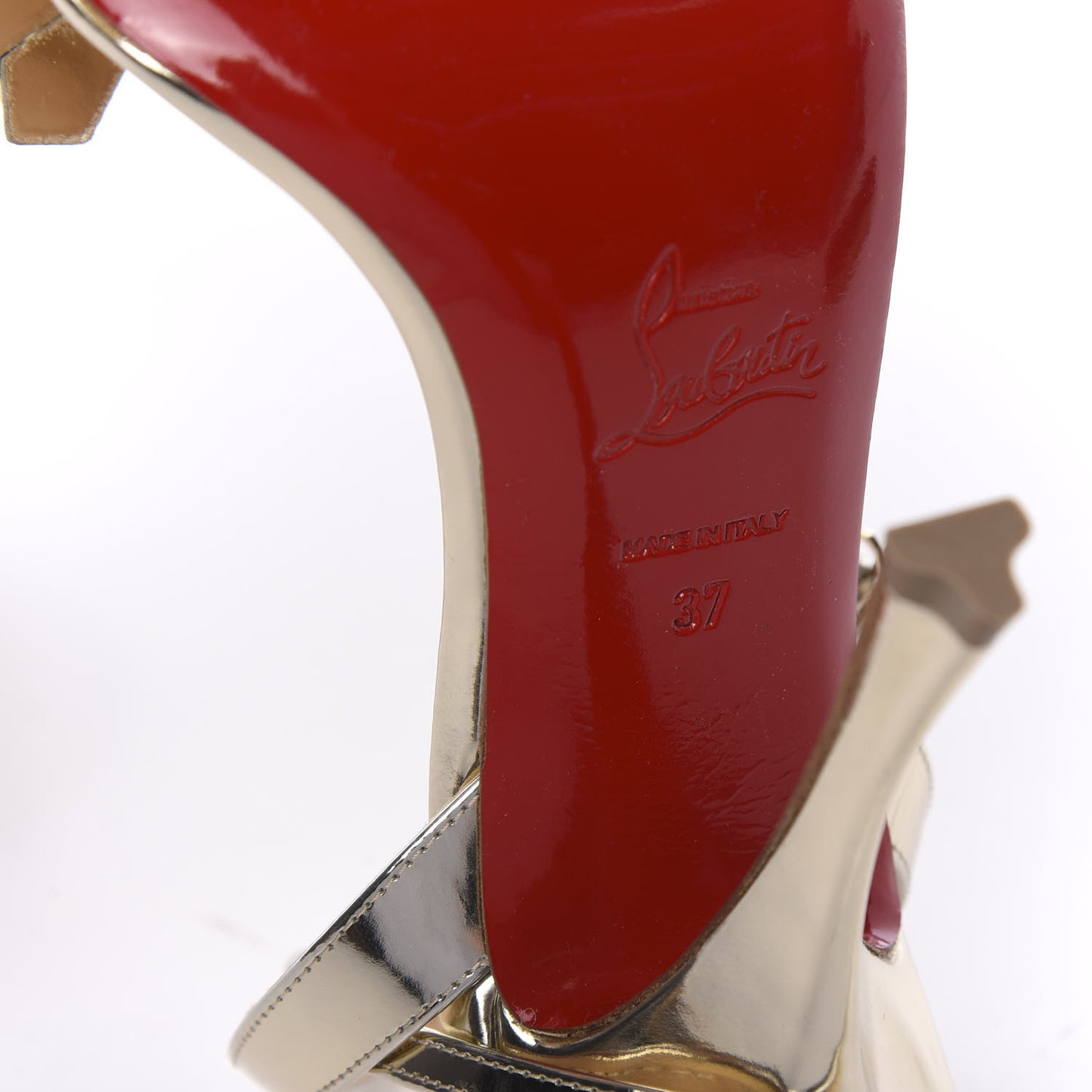 Specchio Miss Valois 100 Bow Sandals 37 Light Gold