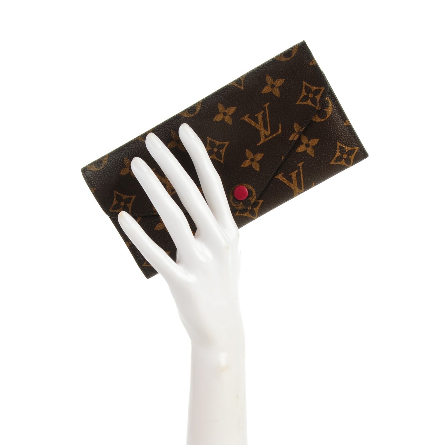 Monogram Josephine Wallet Fuchsia