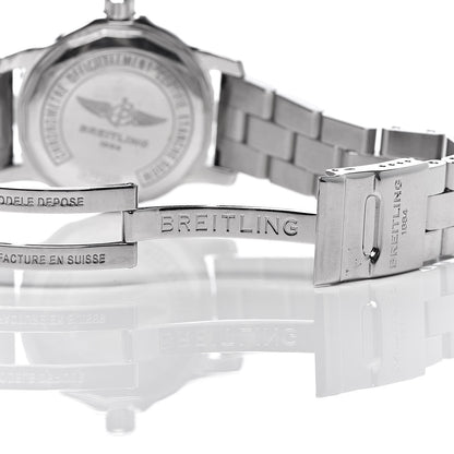 Breitling Stainless Steel 33mm Colt Ocean Chronometer Quartz Watch Blue A77387 8 of 10