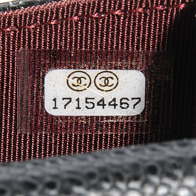 Chanel Caviar Quilted Travel Wallet Black 6 of 7