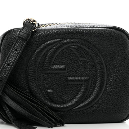 Gucci Pebbled Calfskin Small Soho Disco Bag Black 5 of 12