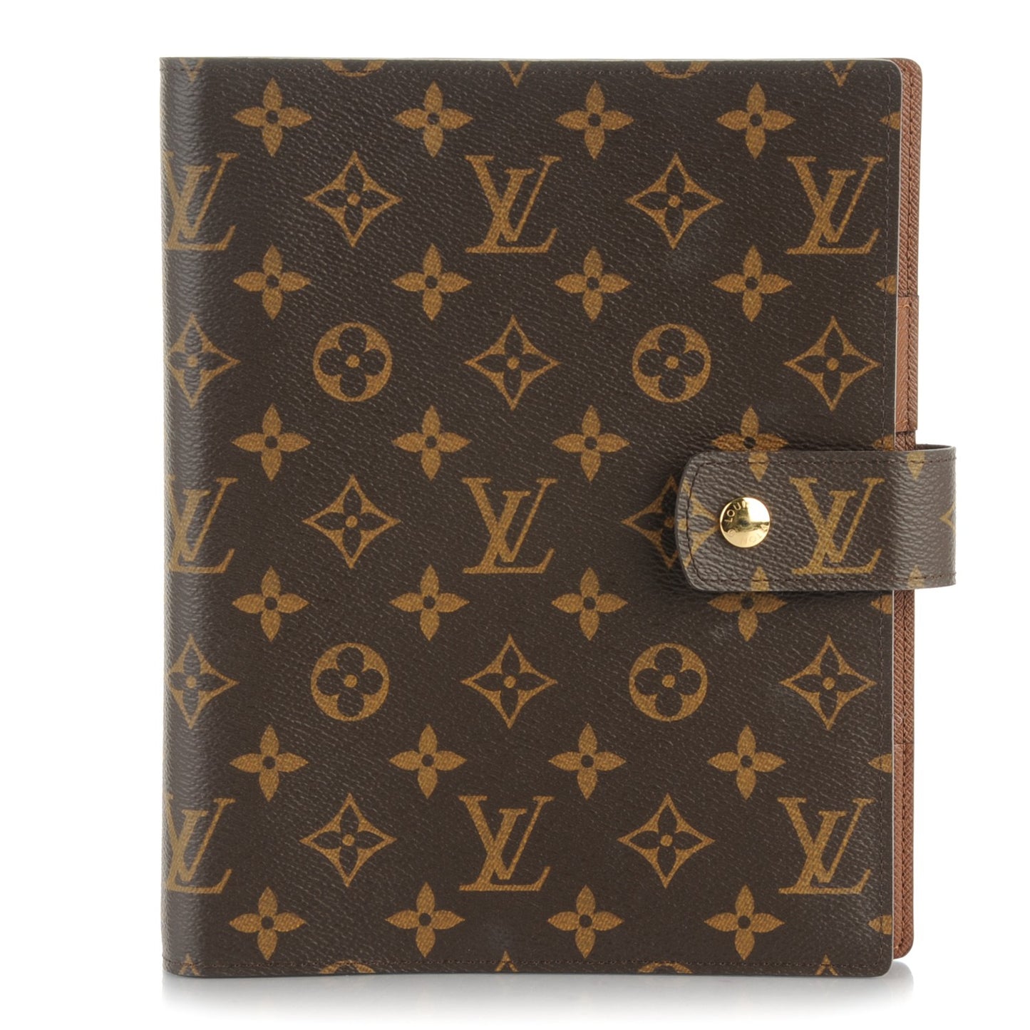 Monogram Large Ring Agenda Cover