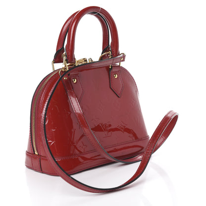 Louis Vuitton Vernis Alma BB Rose Indien 4 of 15