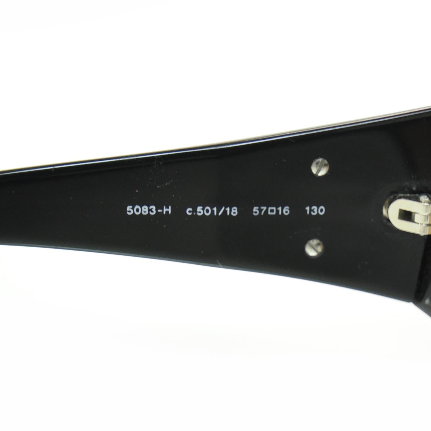 Chanel Pearl CC Sunglasses 5083H Black 5 of 7