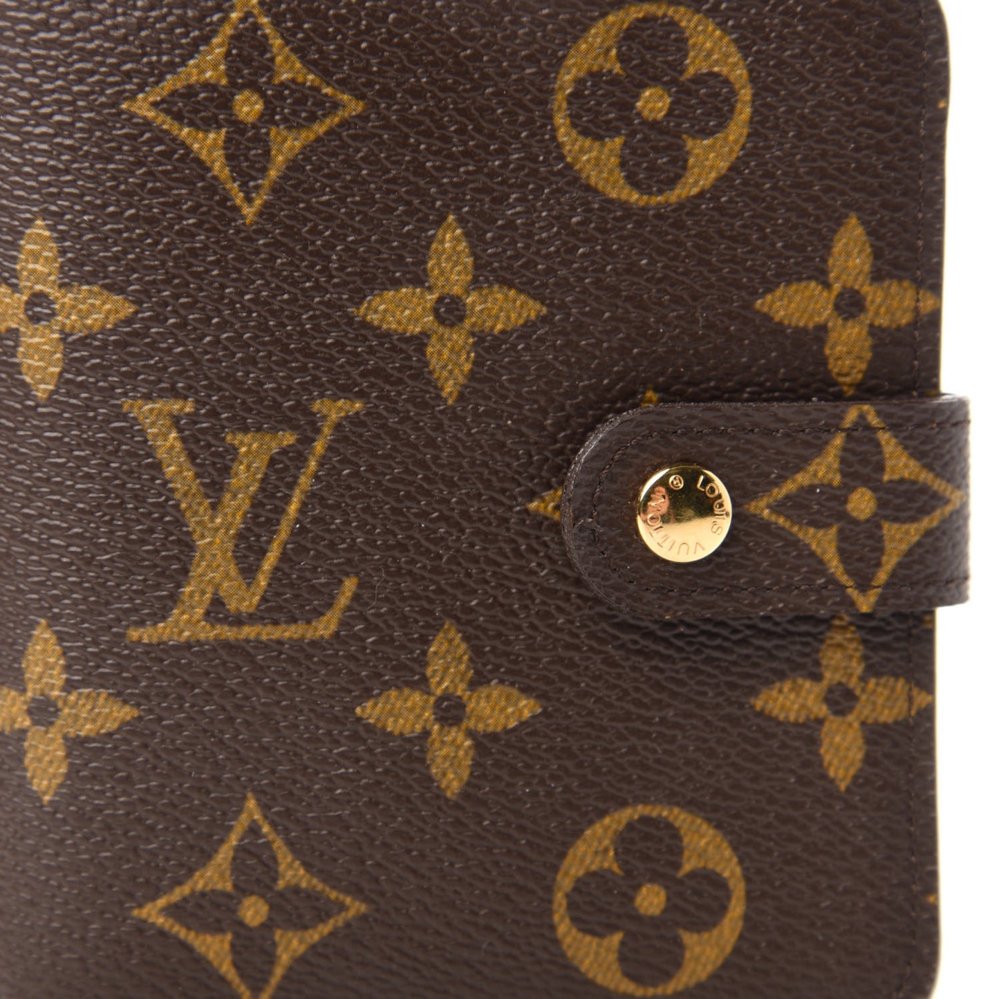 Monogram Compact Zippe Zipped Wallet