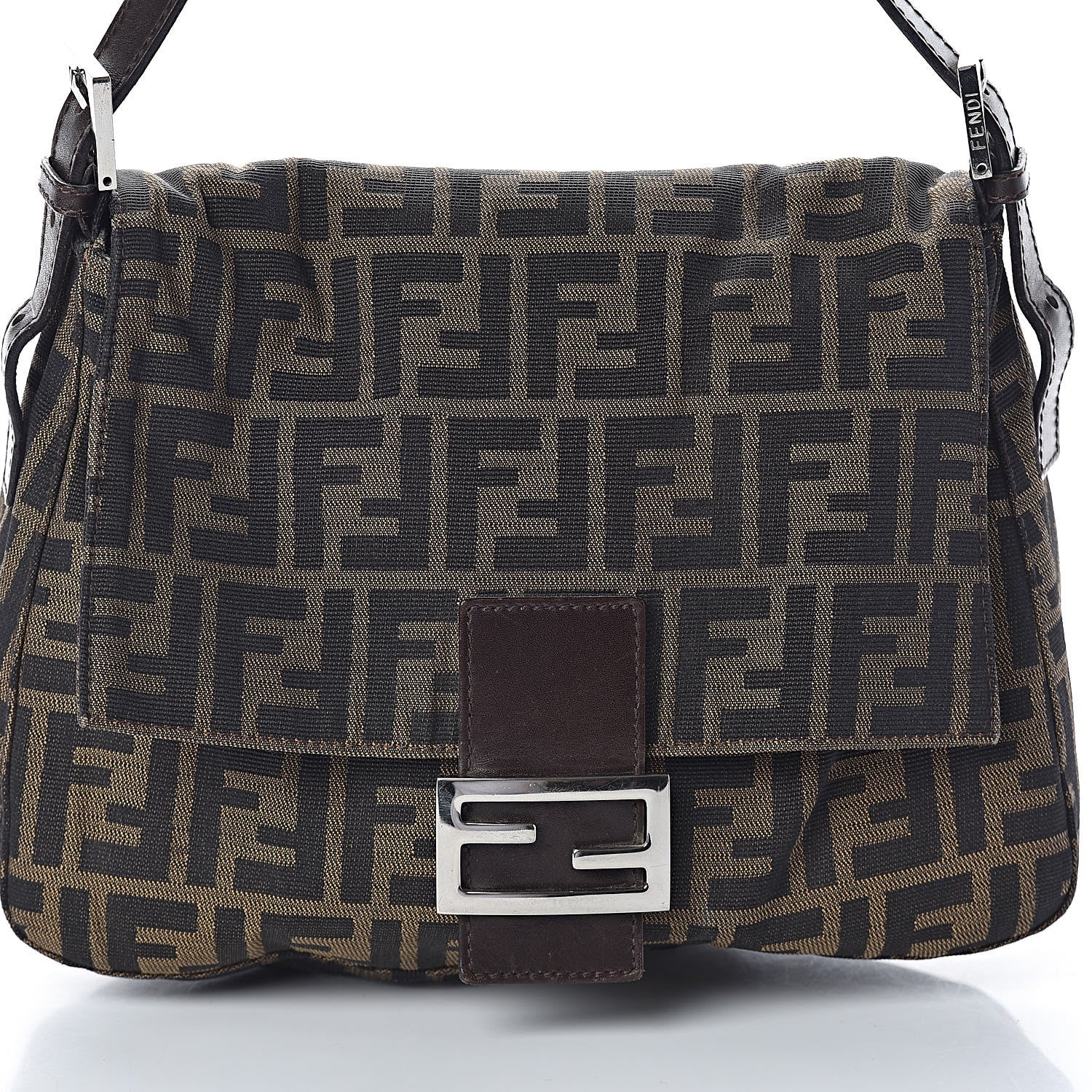 Fendi Zucca Mama Baguette Tobacco 9 of 9
