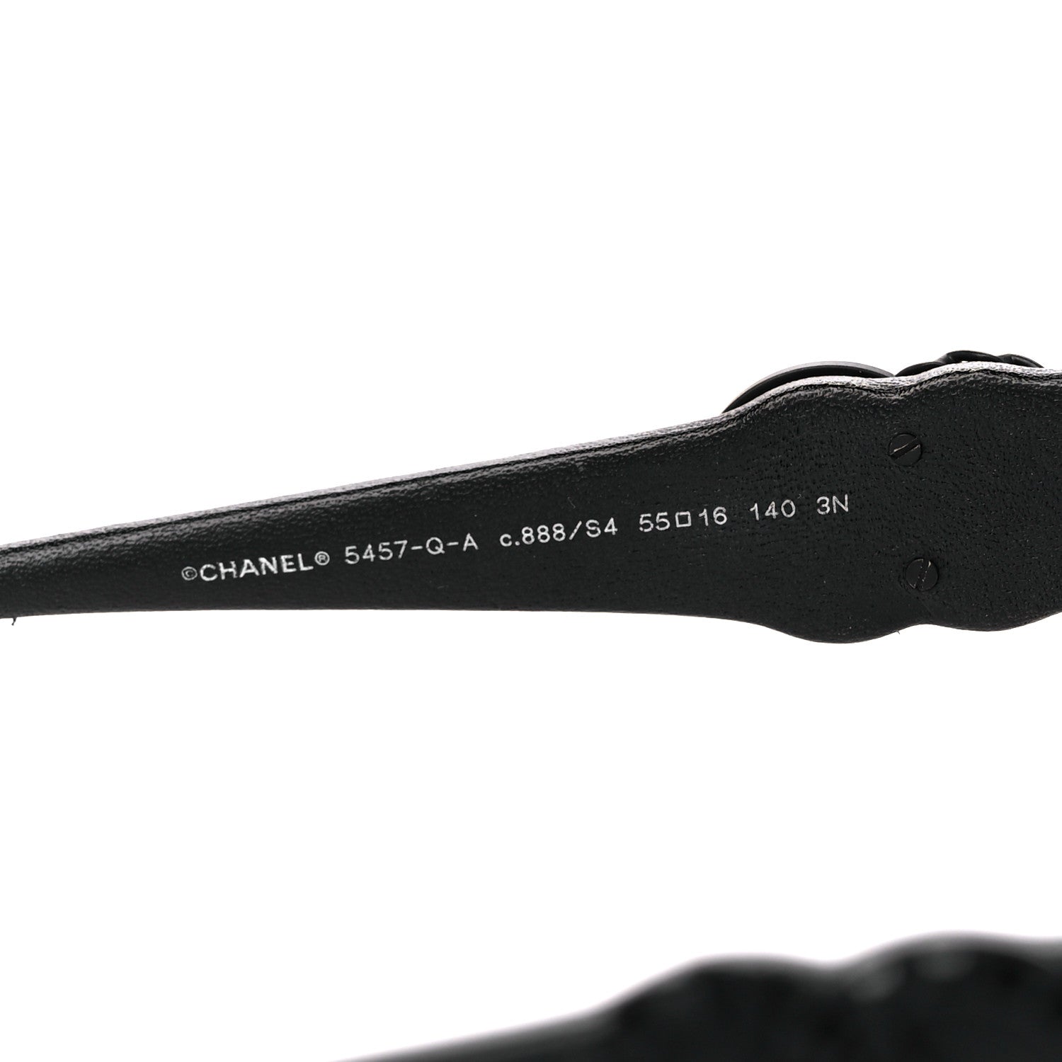 Chanel Acetate Lambskin CC Sunglasses 5457-Q-A Black 5 of 8