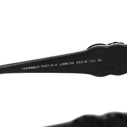Chanel Acetate Lambskin CC Sunglasses 5457-Q-A Black 5 of 8