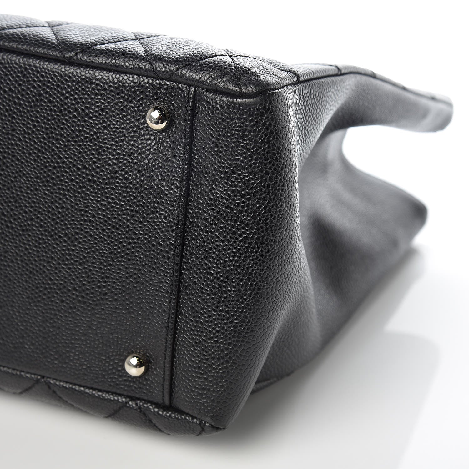 Chanel Caviar Quilted XL Grand Shopping Tote GST Black 14 of 14