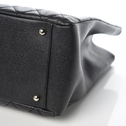 Chanel Caviar Quilted XL Grand Shopping Tote GST Black 14 of 14