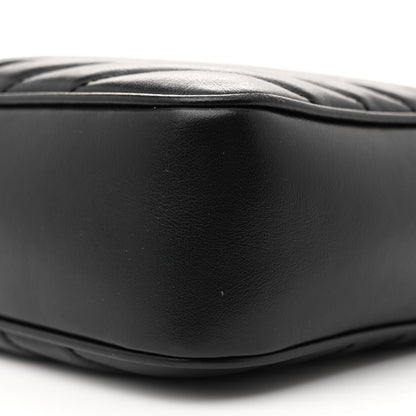 Saint Laurent Calfskin Matelasse Monogram Lou Camera Bag Black 10 of 14