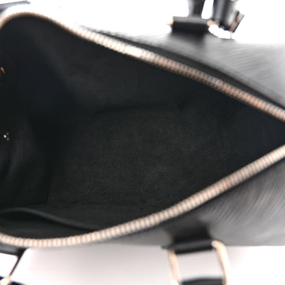 Louis Vuitton Epi Speedy Bandouliere 25 Black 5 of 10
