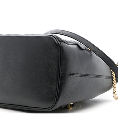 Chloe Calfskin Quilted Medium Faye Backpack Black 10 of 10