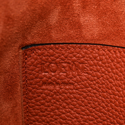 Loewe Calfskin Medium Balloon Bucket Bag Pumpkin 6 of 9