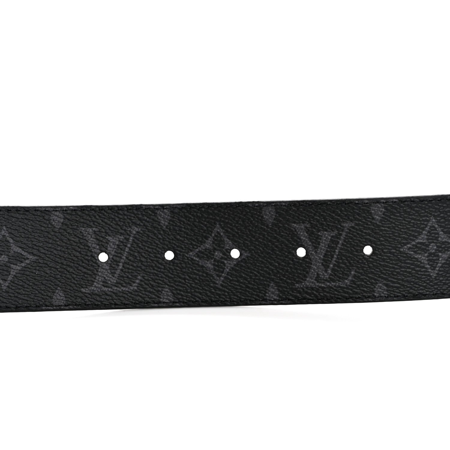 Louis Vuitton Calfskin Monogram Eclipse 40mm LV Initiales Reversible Belt 110 44 3 of 6