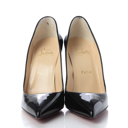 Christian Louboutin Patent Pigalle Follies 100 Pumps 38.5 Black 2 of 9