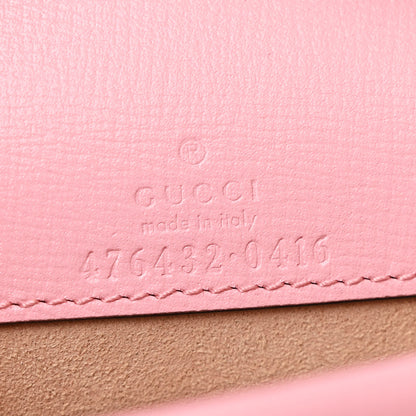 Gucci Azalea Calfskin Enamel Super Mini Dionysus Shoulder Bag New Cherry Red Wild Rose Off White 6 of 11