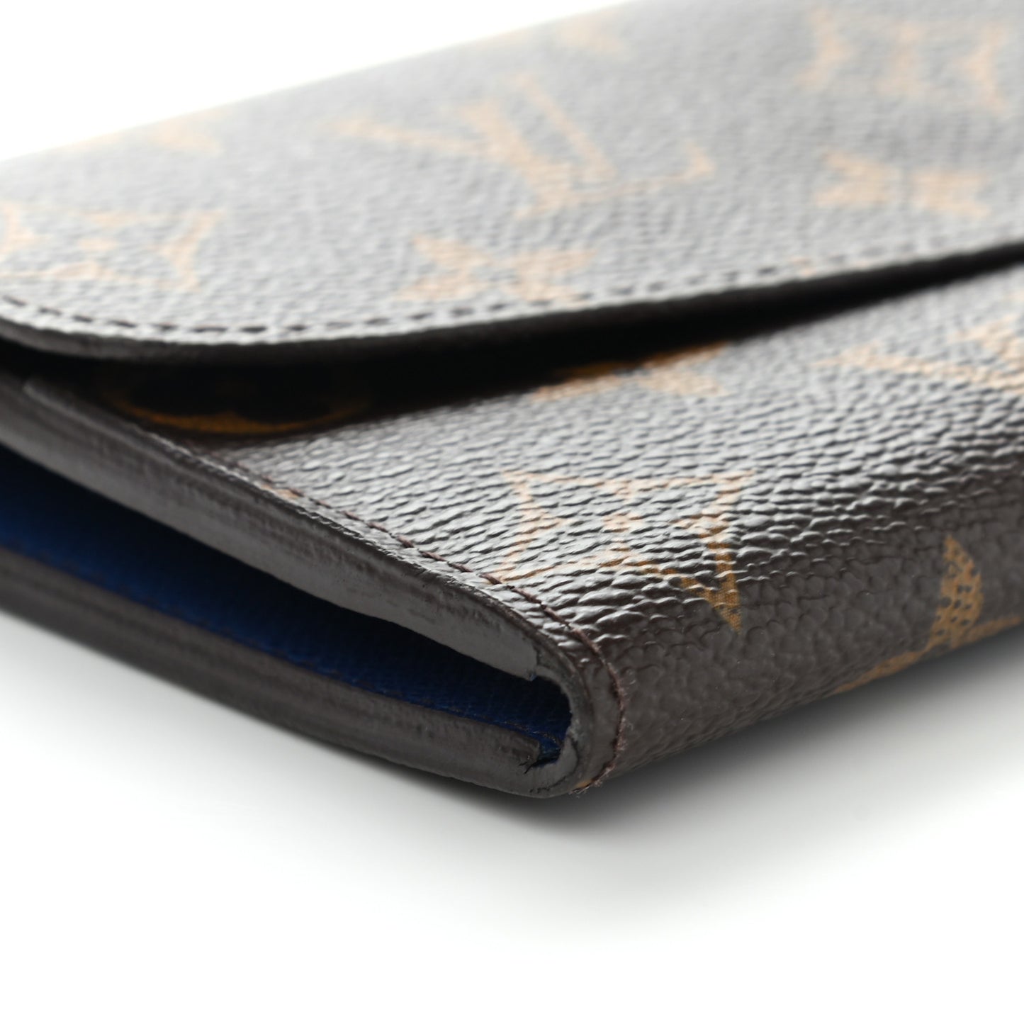 Monogram Emilie Wallet Blue
