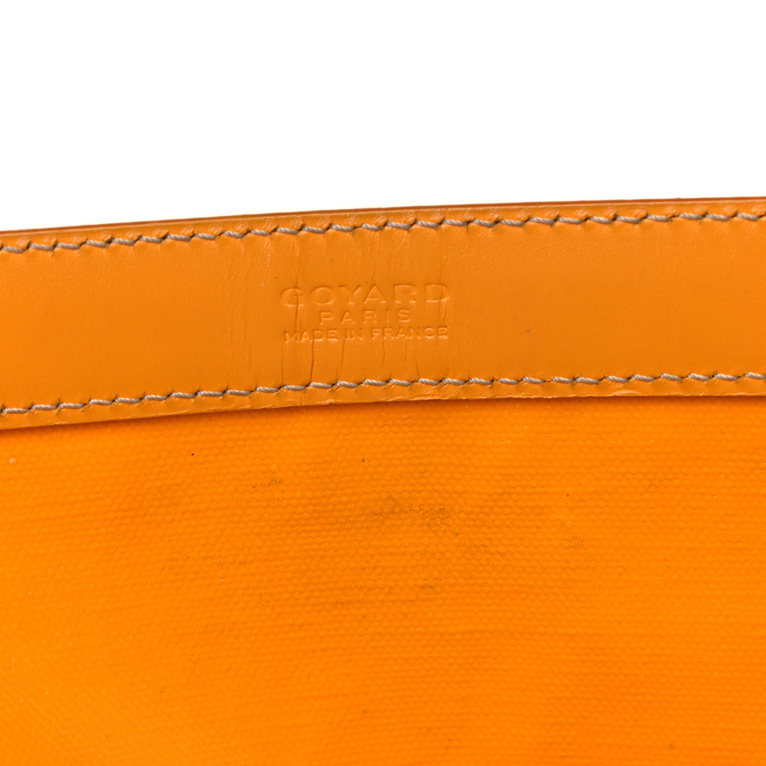 Goyard Goyardine Bellechasse PM Yellow 6 of 14