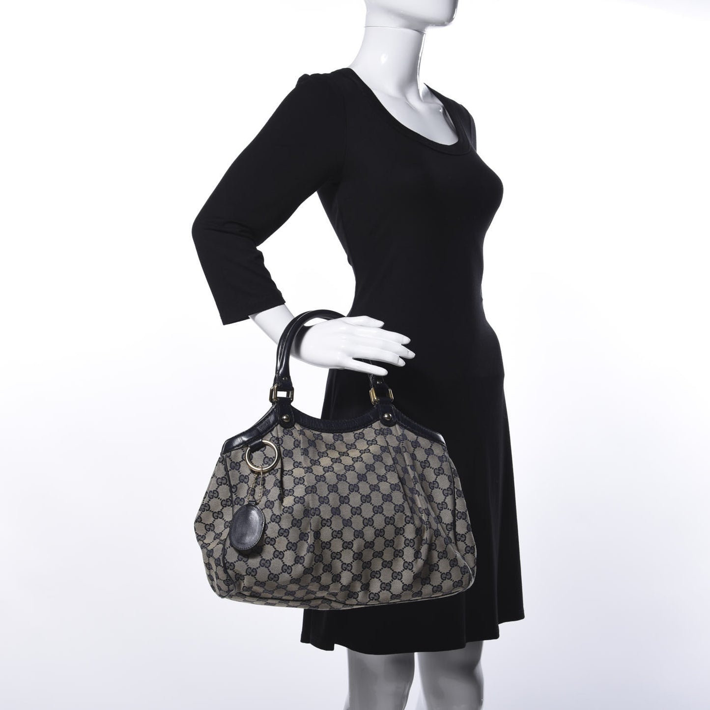 Monogram Medium Sukey Tote Navy